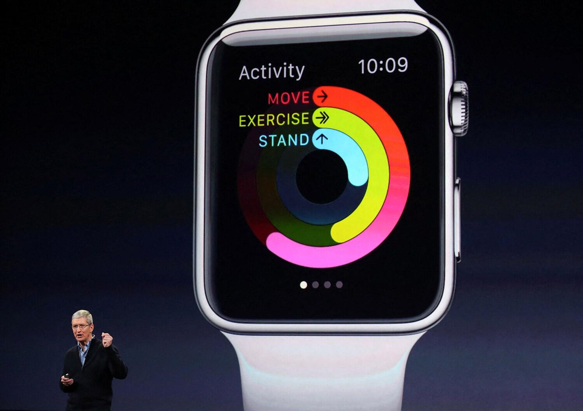Генеральный директор Apple Тим Кук представляет Apple Watch (9 марта 2015). Сан-Франциско - Sputnik Армения, 1920, 21.04.2026