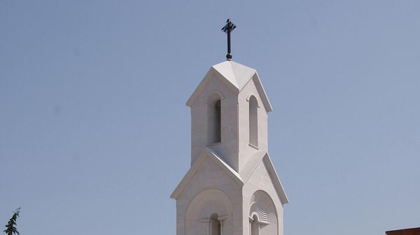 Мемориал Геноцида армян в Степанакерте - Sputnik Армения