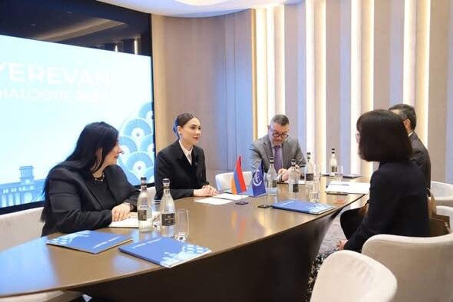 Генпрокурор Анна Вардапетян приняла председателя Международного уголовного суда (МУС) Томоко Аканэ (5 мая 2026). Еревaн - Sputnik Армения, 1920, 07.05.2026