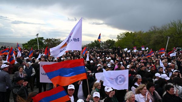 Предвыборный митинг партии Сильная Армения (8 мая 2026). Еревaн - Sputnik Армения