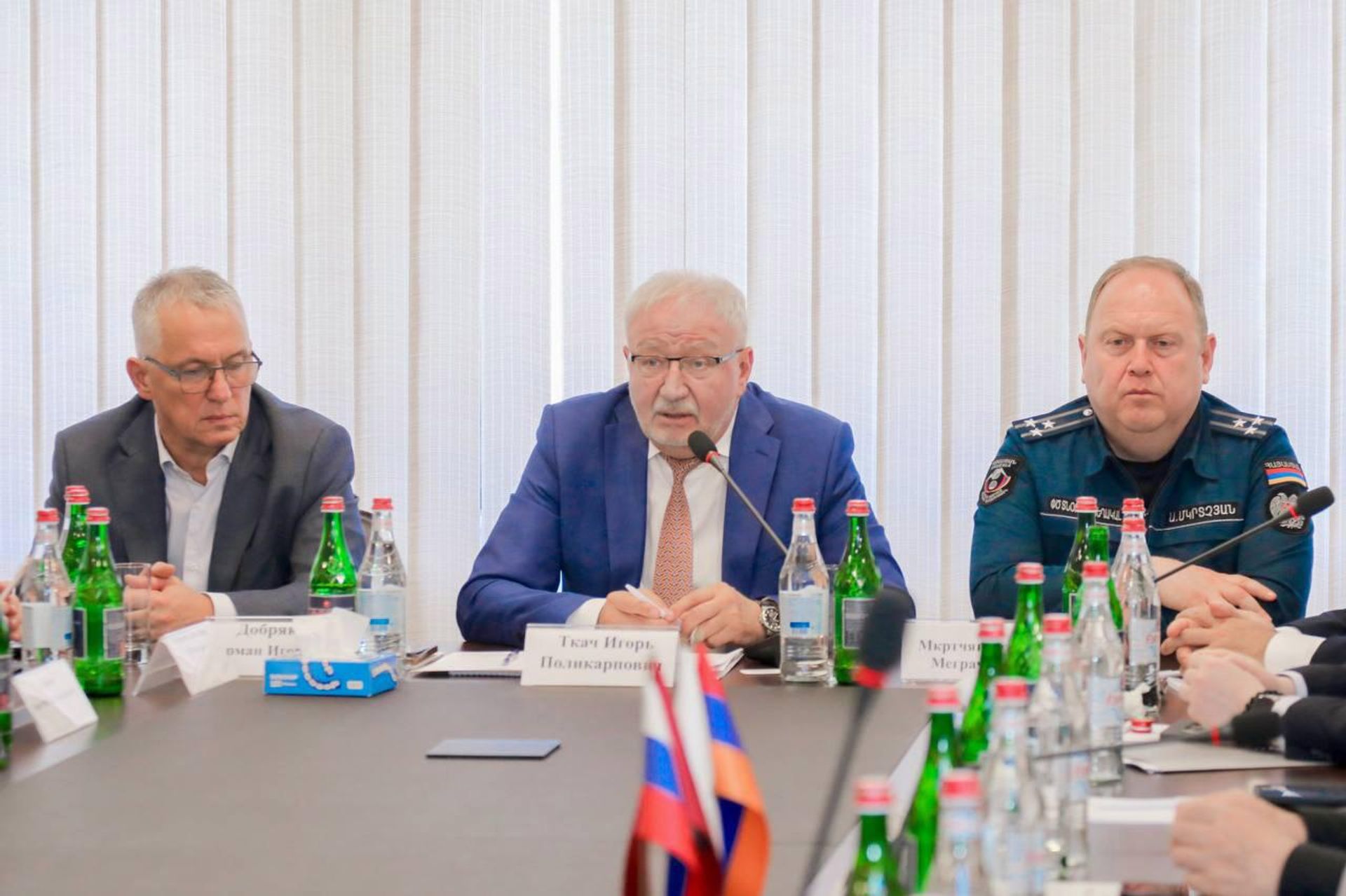 В Ереване открылась конференция представителей спасательных служб России и Армении - Sputnik Армения, 1920, 13.05.2026