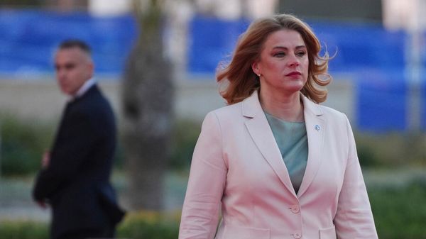 Премьер-министр Латвии Эвика Силина прибывает на саммит ЕС в Айя-Напу (23 апреля 2026). Кипр - Sputnik Армения