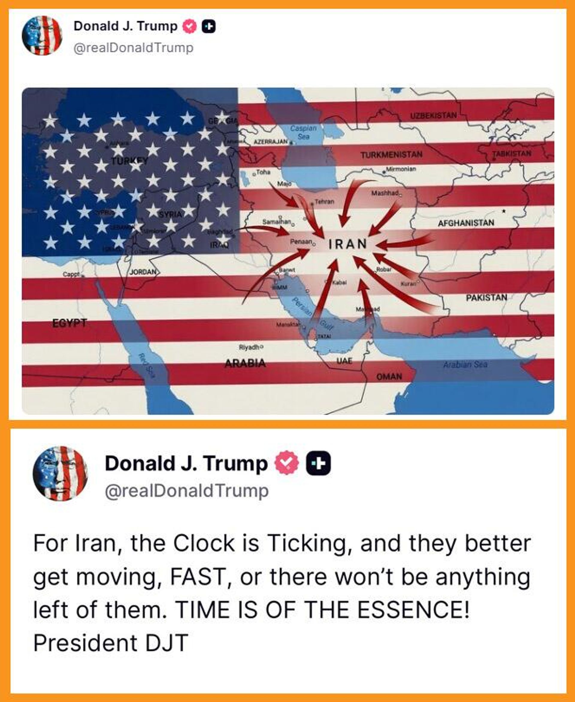Посты Дональда Трампа в соцсети - Sputnik Армения, 1920, 18.05.2026