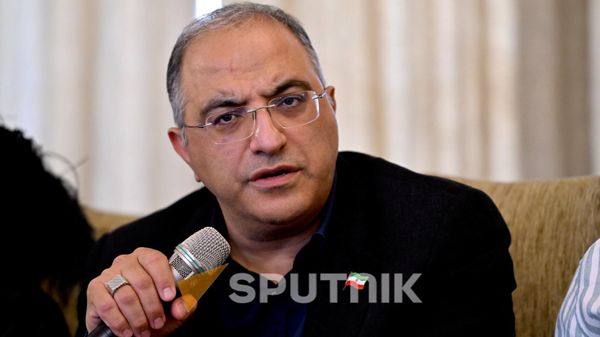 Депутат иранского парламента Ара Шахвердян на встрече с армянскими журналистами (5 июля 2026). Тегеран - Sputnik Армения