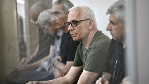 Заседание апелляционного суда над армянским военно-политическим руководством Нагорного Карабаха (14 июля 2026). Баку - Sputnik Армения