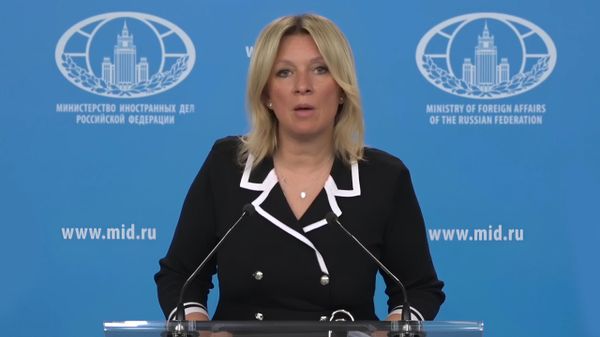 Мария Захарова проводит еженедельный брифинг (15 июля 2026). Москвa - Sputnik Армения