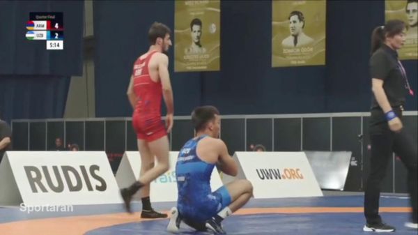Борец греко-римского стиля Славик Галстян прошел в полуфинал рейтинговой серии UWW - Sputnik Армения