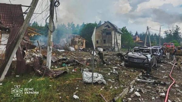 Удар по полигону в Киевской области, где проходила выставка вооружений (24 июля 2026). Украина - Sputnik Армения