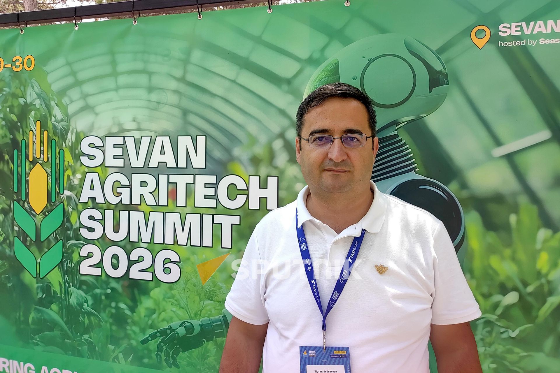 Тигран Седракян, основатель НПО Академия пчеловодства на форуме Seaside Startup Summit 2026 - Sputnik Արմենիա, 1920, 02.08.2026