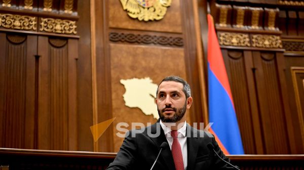 Рубен Рубинян на Первой сессии 9-го созыва Национального собрания РА (2 августа 2026). Еревaн - Sputnik Армения