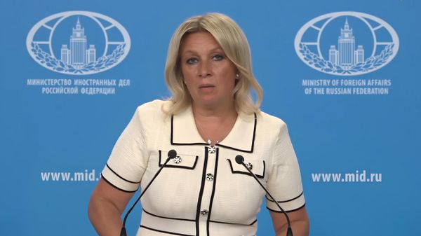 Мария Захарова проводит еженедельный брифинг (20 августа 2026). Москвa - Sputnik Армения