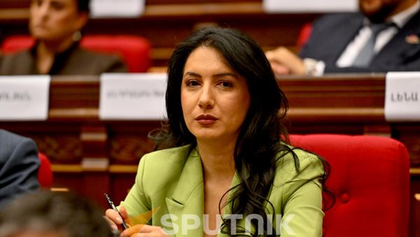 Марианна Каграманян на заседании НС (24 августа 2026). Ереван - Sputnik Армения