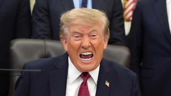 Президент СЩА Дональд Трамп выступает в Овальном кабинете Белого дома (31 августа 2026). Вашингтон - Sputnik Армения