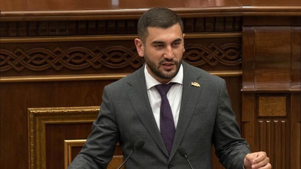 Депутат НС IX созыва и заместитель председателя Постоянной комиссии по обороне и безопасности Вагинак Варданов - Sputnik Армения