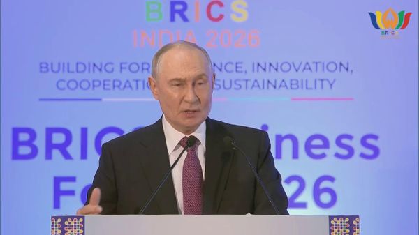 Главные заявления Владимира Путина на пленарном заседании Делового форума БРИКС в Нью-Дели - Sputnik Արմենիա