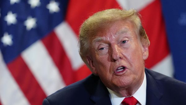 Президент США Дональд Трамп  - Sputnik Армения