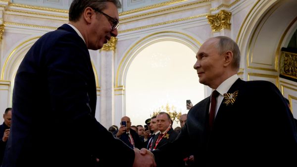 Путин Вучич - Sputnik Армения