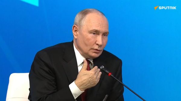 Мы никого не пугаем — это ответ на попытку нас запугать: Путин о паранойе Запада и учениях НАТО возле вблизи Калининграда - Sputnik Армения