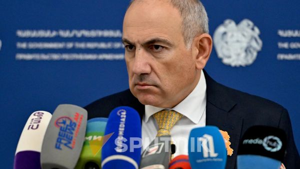 Премьер-министр Никол Пашинян на брифинге (8 октября 2026). Еревaн - Sputnik Արմենիա