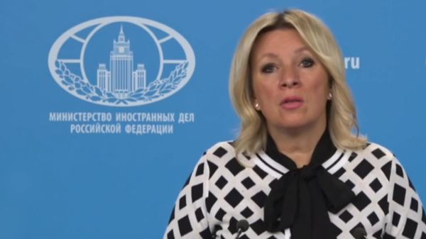 Мария Захарова проводит еженедельный брифинг (8 октября 2026). Москвa - Sputnik Армения