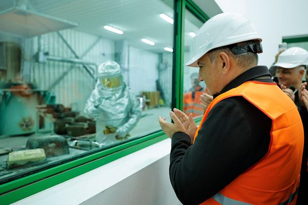 Торжественная церемония открытия золотодобывающего рудника Амулсар (10 октября 2026). Вайоц-Дзор - Sputnik Армения
