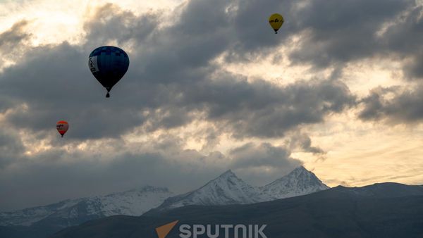 Первый Чемпионат по воздухоплаванию в Армении - Sputnik Армения