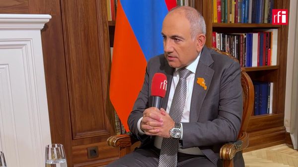 Кадр из интервью премьер-министра Никола Пашиняна Radio France International - Sputnik Армения