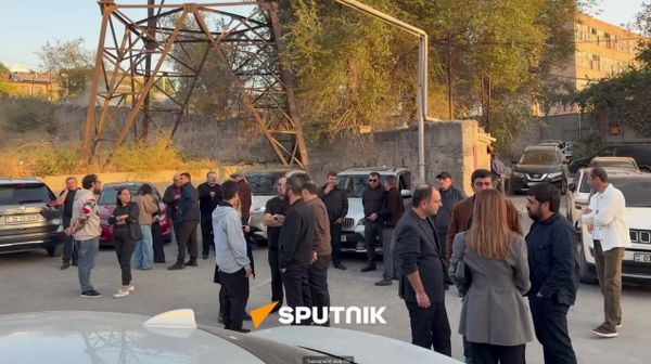 ՀՀ հակակոռուպցիոն դատարանի բակում - Sputnik Արմենիա