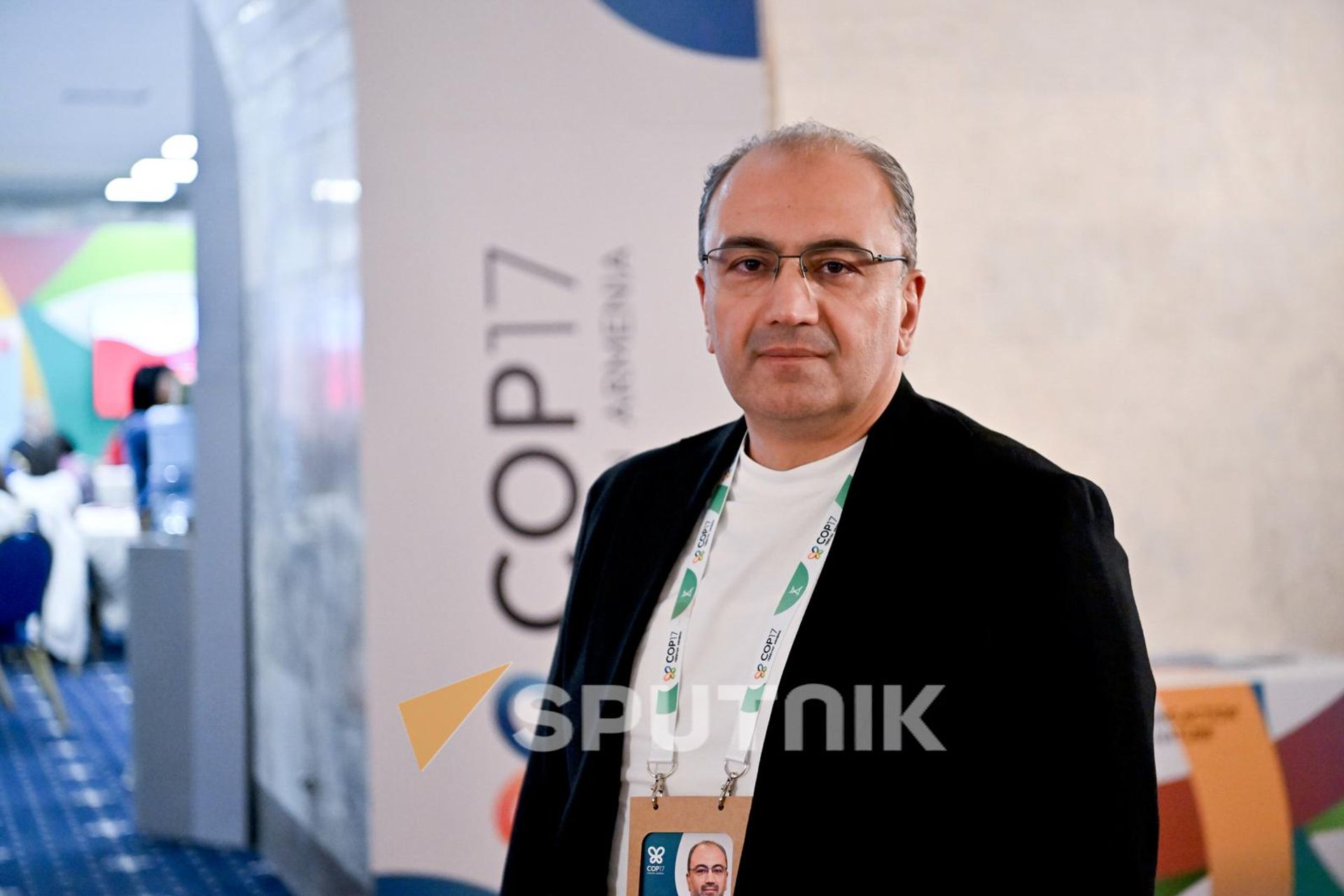 Вардан Урутян, директор организации Армянский институт цифрового сельского хозяйства, на Форуме биоразнообразия ООН COP17 (20 октября 2026). Еревaн - Sputnik Արմենիա, 1920, 22.10.2026