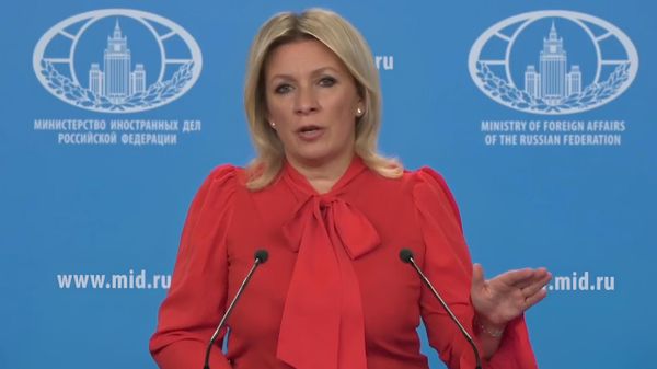 Мария Захарова проводит еженедельный брифинг (21 октября 2026). Москвa - Sputnik Армения