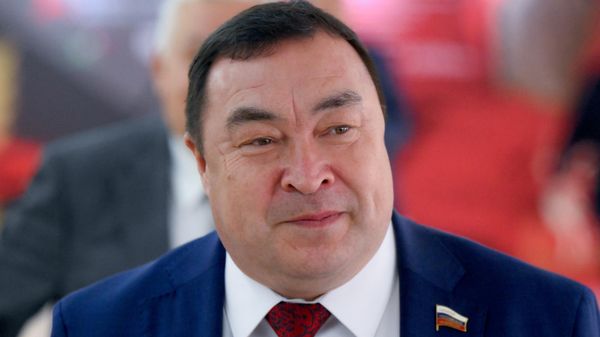 Сенатор Александр Новьюхов перед началом заседания Совета Федерации РФ (4 апреля 2025). Москвa - Sputnik Արմենիա