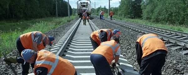 Летние путевые работы на Московской железной дороге - Sputnik Армения