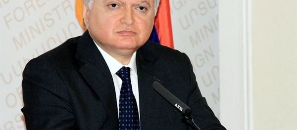 Глава МИД Армении Эдвард Налбандян - Sputnik Արմենիա