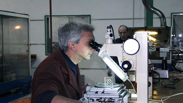 Станок на заводе - Sputnik Արմենիա