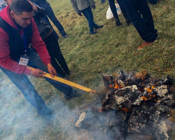 Картошка в печи. Фестиваль Угощают кяварцы - Sputnik Արմենիա