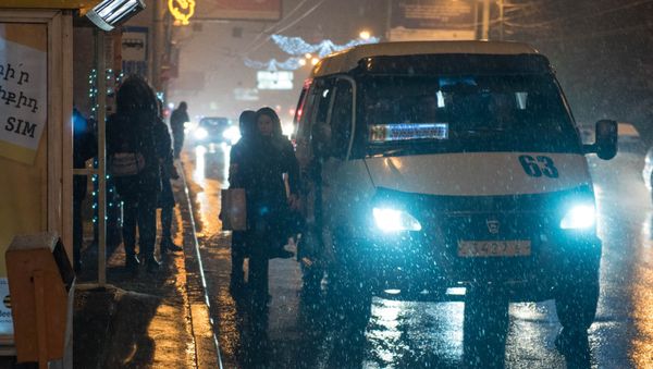 Снег в Ереване - Sputnik Армения
