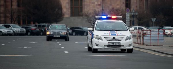 Машина дорожной полиции - Sputnik Արմենիա