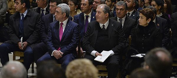 Серж Саргсян и Армен Саркисян - Sputnik Արմենիա