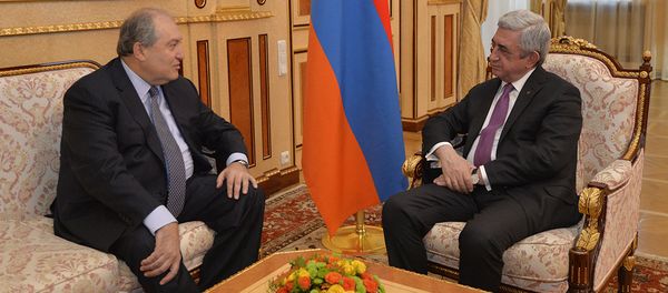 Серж Саргсян и Армен Саркисян - Sputnik Արմենիա