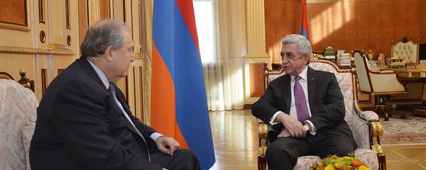 Серж Саргсян и Армен Саркисян - Sputnik Армения