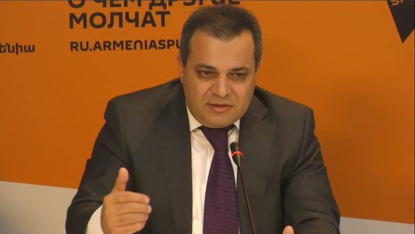 ՀՀ ֆինանսների նախարարի տեղակալ Արմեն Հայրապետյանի մամուլի ասուլիսը - Sputnik Արմենիա