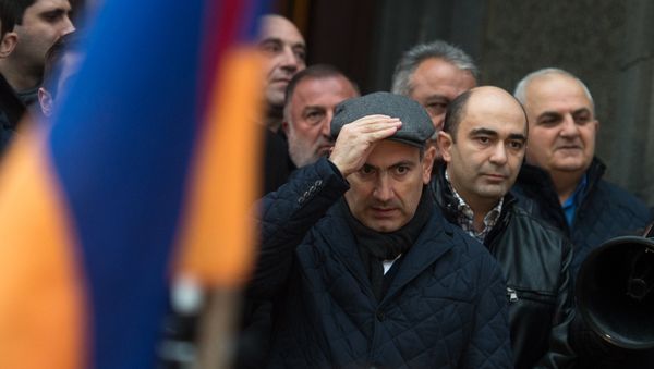 Во время акции Нет подорожанию - Sputnik Армения