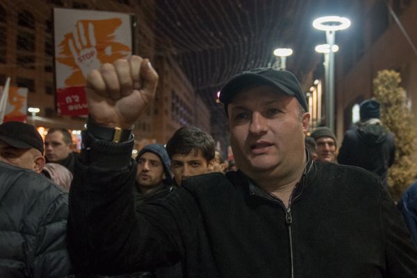 Во время акции Нет подорожанию Во время акции Нет подорожанию - Sputnik Армения
