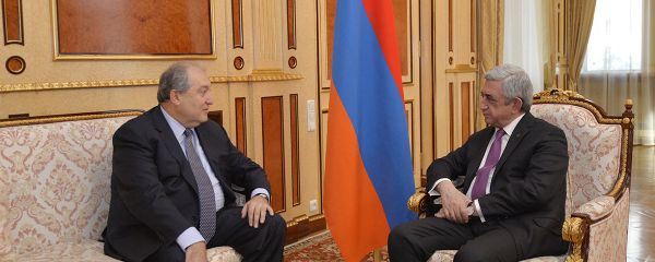 Встреча Сержа Саргсяна и Армена Саркисяна - Sputnik Արմենիա