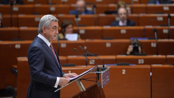 Выступление Президента Армении Сержа Саргсяна на пленарном заседании ПАСЕ - Sputnik Армения