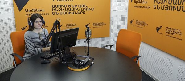Участница Международного вокального конкурса Ты супер! Сабина Манвелян - Sputnik Արմենիա