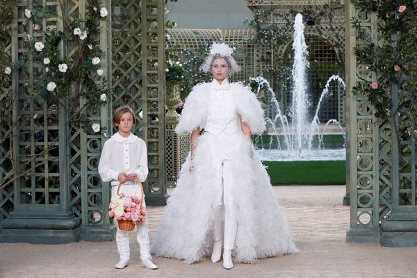 Показ новой коллекции Карла Лагерфельда, созданной для дома моды Chanel (23 января 2018). Париж, Франция. - Sputnik Армения