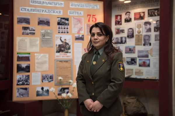 Главный консультант военно-исторического музея Мать Армения, капитан Лилия Арушанян - Sputnik Армения