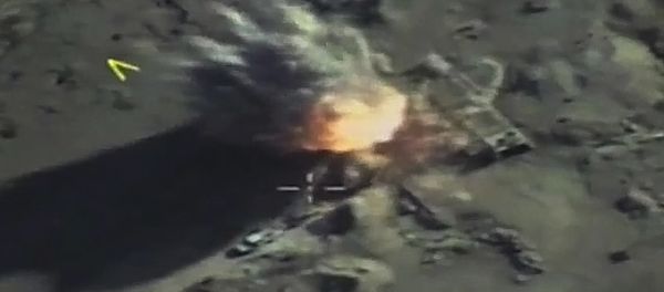 Нанесение ударов ВКС по бронетехнике и скоплению боевиков в Идлибе - архивное фото Нанесение ударов ВКС по бронетехнике и скоплению боевиков в Идлибе - архивное фото - Sputnik Армения