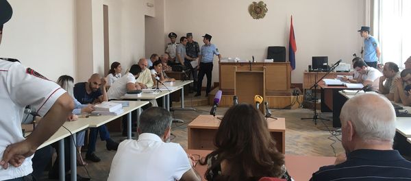 Суд над бывшим замминистра обороны РА Вааном Ширханяном по делу о преступной группировке - Sputnik Արմենիա